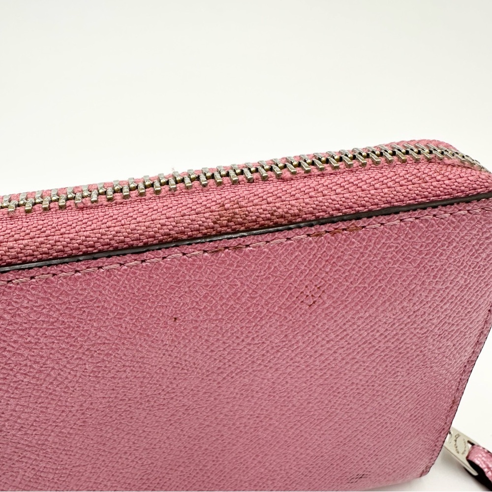 Coach Crossgrain Leather Accordion Zip Wallet
Metallic Antique Blush F21068 - Picture 5 of 15